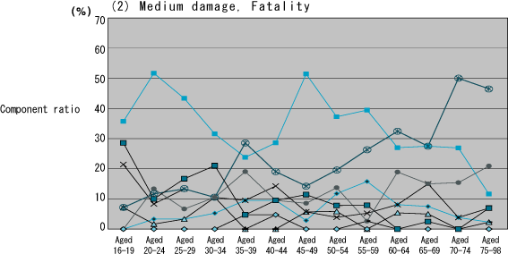 (2) Medium damage, Fatality